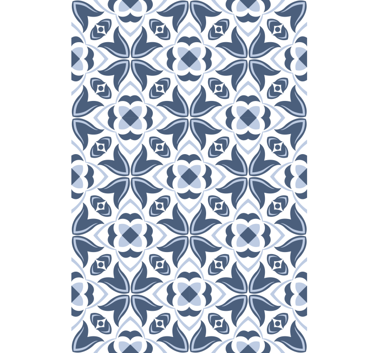 Cortina roller cocina tema de mosaico complejo - TenVinilo