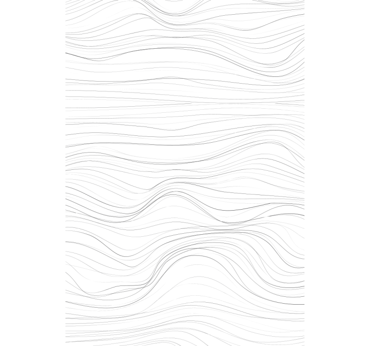 Estor enrollable elegante de ondas para oficina - TenVinilo