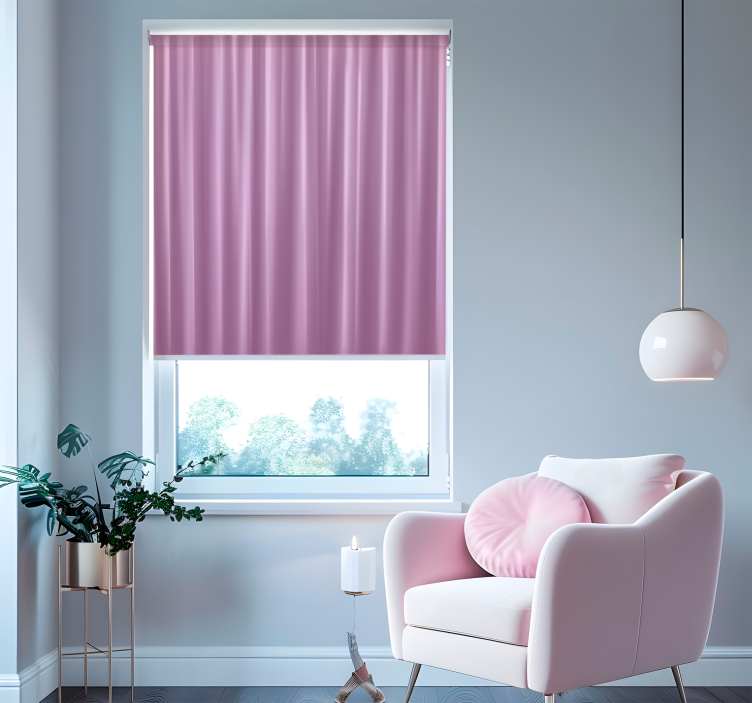 Cortinas onduladas rosa - TenVinilo