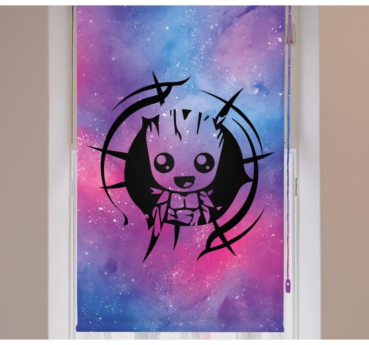 Estor original Bebé groot asomándose - TenVinilo