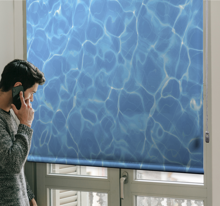 Estor textura Textura de agua - TenVinilo