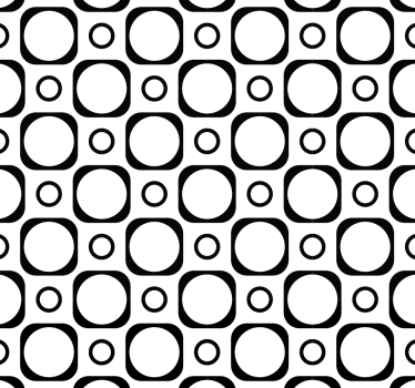 Cortina roller negra azulejos blanco y negro baño - TenVinilo