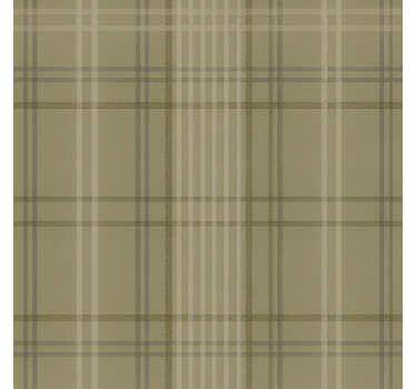 Cortina roller beige diseño gris oliva años 60 - TenVinilo