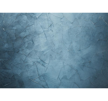 Cortina roller living comedor mural de mármol azul marino - TenVinilo