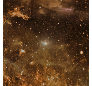 Cortina roller living comedor nubes misteriosas cosmos - TenVinilo