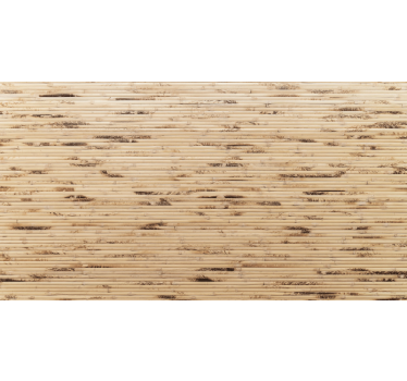 Cortina roller beige palitos de madera marrón claro - TenVinilo