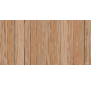 Cortina roller beige suelo de madera clara - TenVinilo