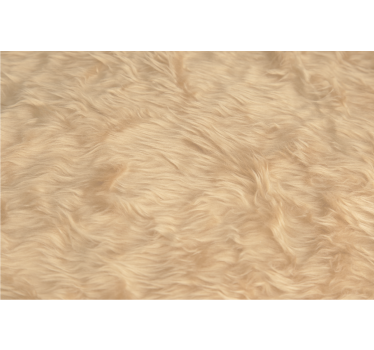 Cortina roller beige diseño efecto lana - TenVinilo