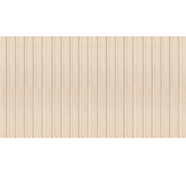 Cortina roller beige con relieve de listones - TenVinilo