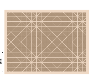 Cortina roller beige azulejo beige estampado - TenVinilo