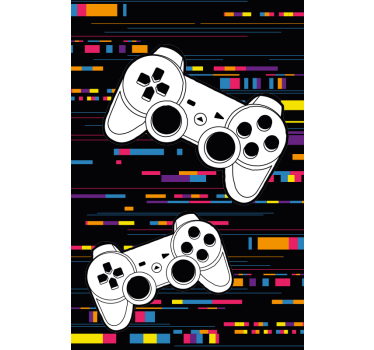 Estor enrollable juvenil de gaming estilo retro - TenVinilo