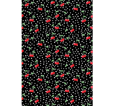 Cortina roller frutas tema de flor de cerezo - TenVinilo