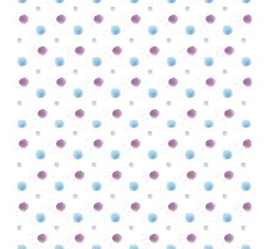 Cortina roller infantil puntos estampados de colores - TenVinilo