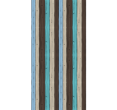Cortina roller textura patrón de rayas de madera - TenVinilo