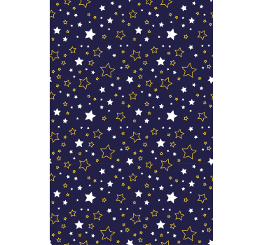 Estor habitación infantil Cielo nocturno con estrellas - TenVinilo
