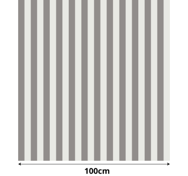 Estor enrollable nórdico rayas grises blancas - TenVinilo