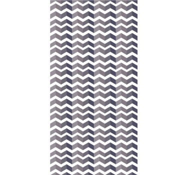 Cortina roller textura tendencia del patrón chevron - TenVinilo