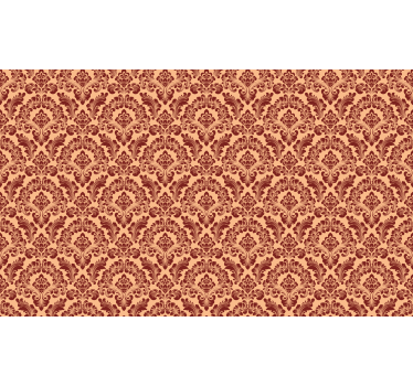 Cortina roller elegante tema floral intrincado - TenVinilo