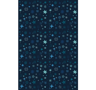 Cortina roller infantil cielo celestial vespertino - TenVinilo