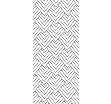 Cortina roller baño diseño de chevron gris - TenVinilo