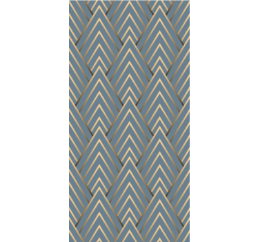Cortina roller moderno patrón geométrico elegante - TenVinilo
