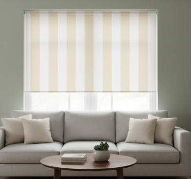 Cortina roller beige color beige - TenVinilo