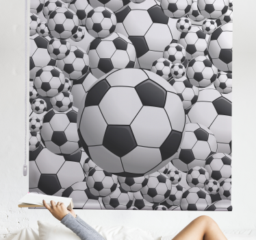 Estor de deportes Anotando bola blanca - TenVinilo