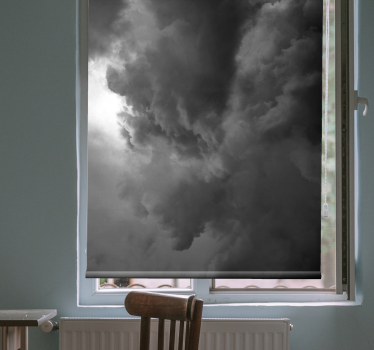Estor de nubes Cielo oscuro con tormenta - TenVinilo