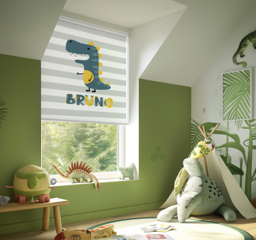 Estor de dinosaurios jurásico personalizable - TenVinilo