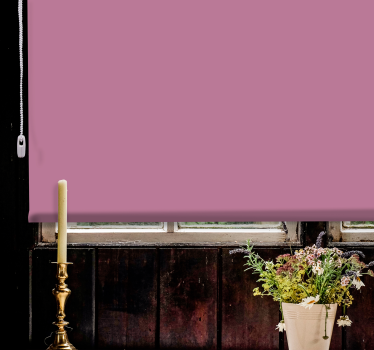 Estor estilo elegante Color rosa polvoriento - TenVinilo