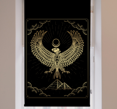 Estor estilo elegante Dios egipcio del sol 'horus' - TenVinilo