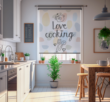 Estor cocina me encanta cocinar - TenVinilo