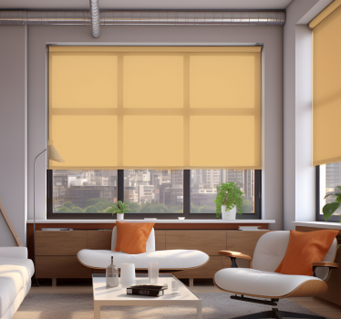 Estor para salón beige - TenVinilo