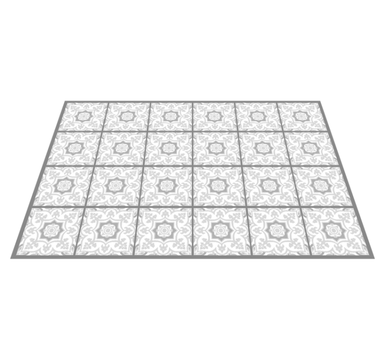 Individual mesa original tonos grises - TenVinilo