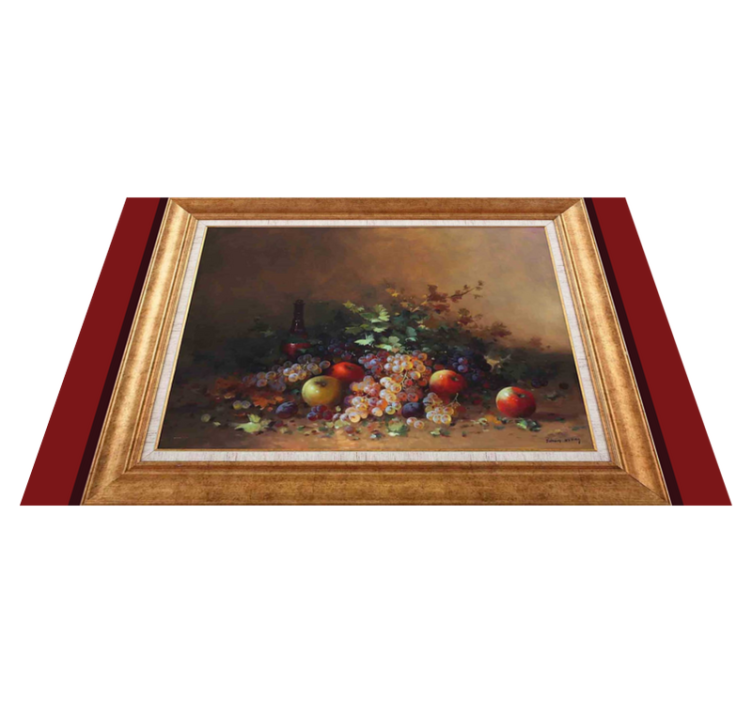 Individual mesa original arreglo de frutas - TenVinilo