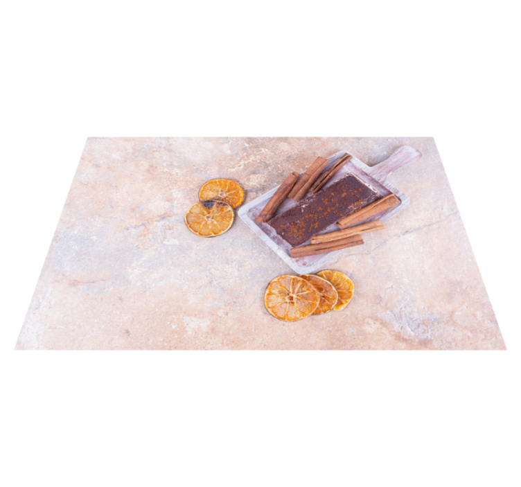 Individual de mesa infantil uvas y especias - TenVinilo