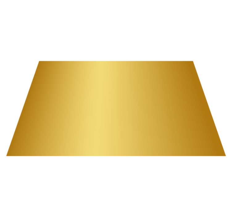 Individual mesa moderno superficie degradado dorado - TenVinilo