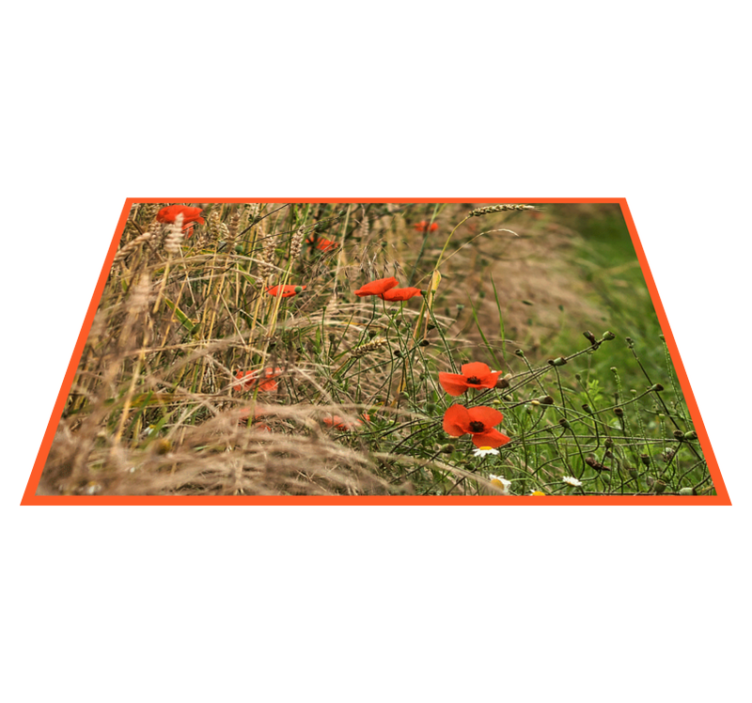 Individual de mesa infantil arreglo de comida divertido - TenVinilo