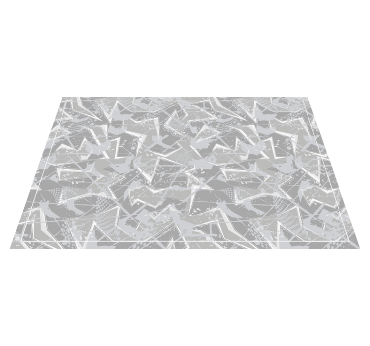 Mantel individual original Gráficos finos grises de los 80 - TenVinilo