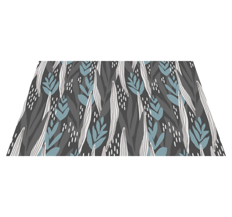 Individual de mesa patrón concepto hoja texturizada - TenVinilo