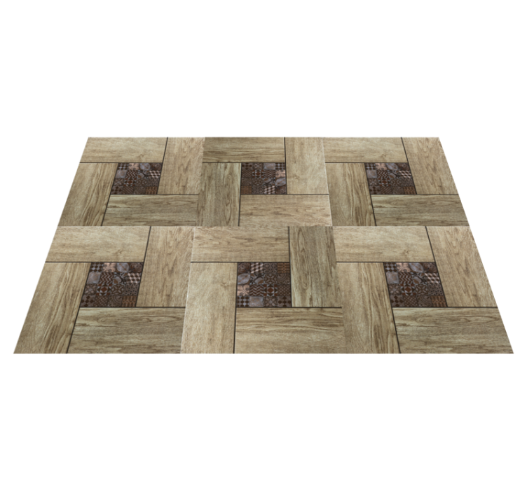 Individual de mesa patrón superficie de madera - TenVinilo