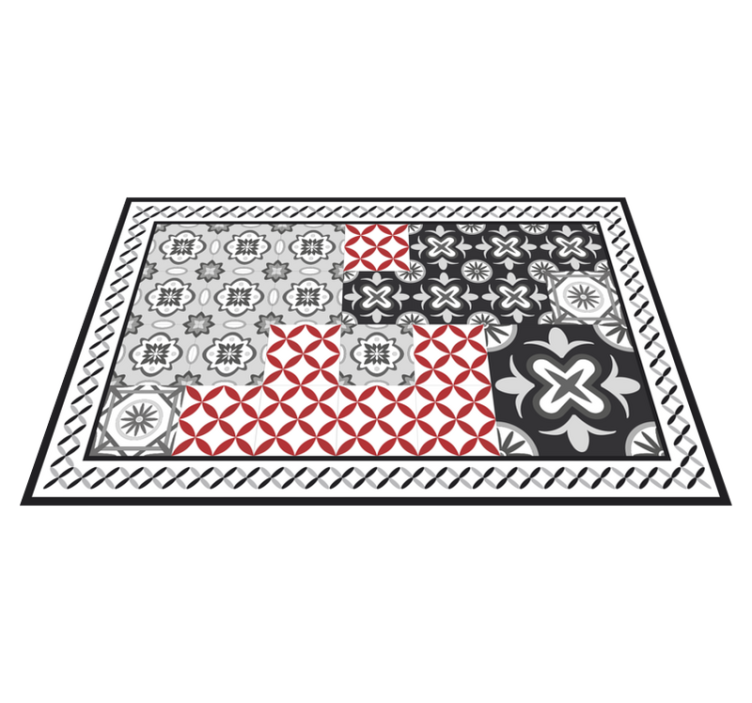 Individual de mesa patrón superficie texturizada sofisticada - TenVinilo