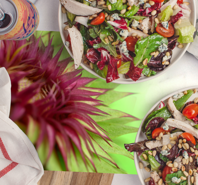 Mantel individual elegante cardo - TenVinilo