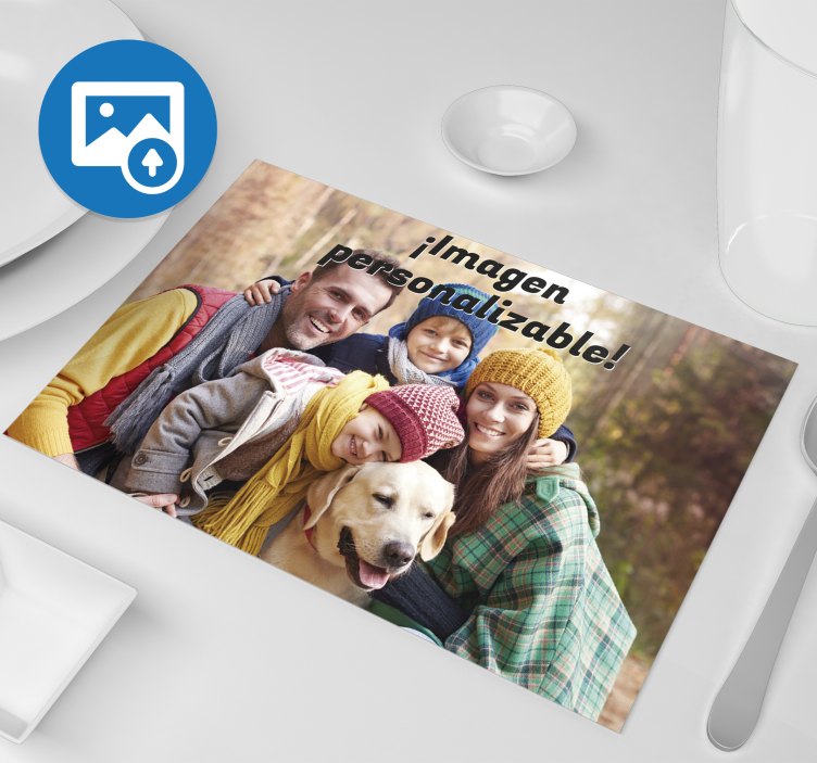 Individual de mesa personalizado - TenVinilo