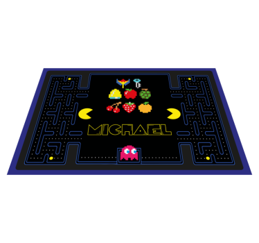 Individual de mesa para niños juego comecocos - TenVinilo
