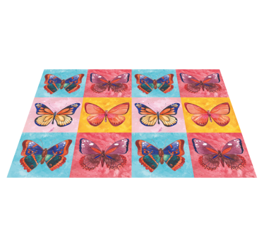 Individual mesa original emblema de mariposa viva - TenVinilo