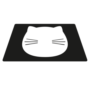 Individuales originales para mesa Forma de gato - TenVinilo