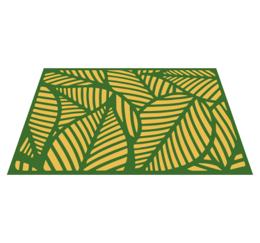 Individual original mesa Tema de la selva con arbol - TenVinilo