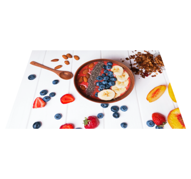 Individual mesa original cuenco de frutas - TenVinilo