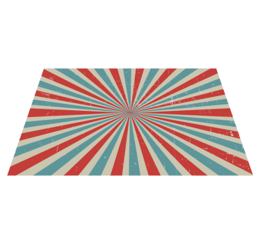 Individual mesa original patrón espiral audaz - TenVinilo